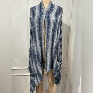 Salt Life Women's Blue Cardigan Size Small
